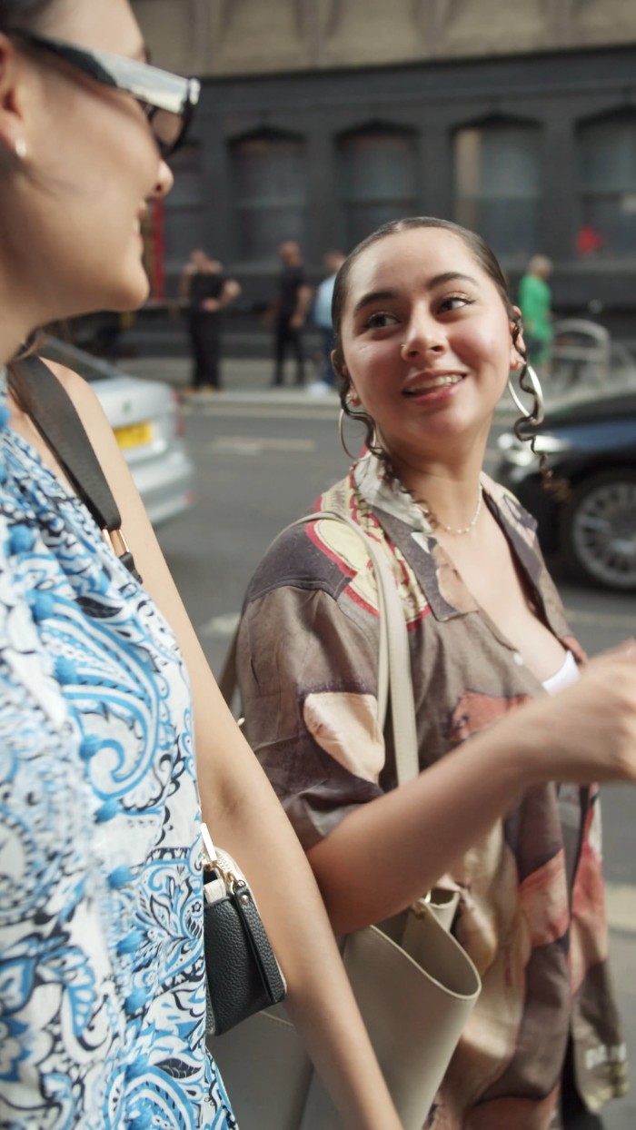 Students Walking And Talking